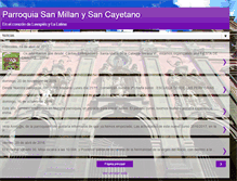 Tablet Screenshot of millanycayetano.org